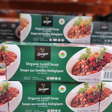 Image of Sprague Lentil & Vegetable Soup - 8 x 3.184 Kilos